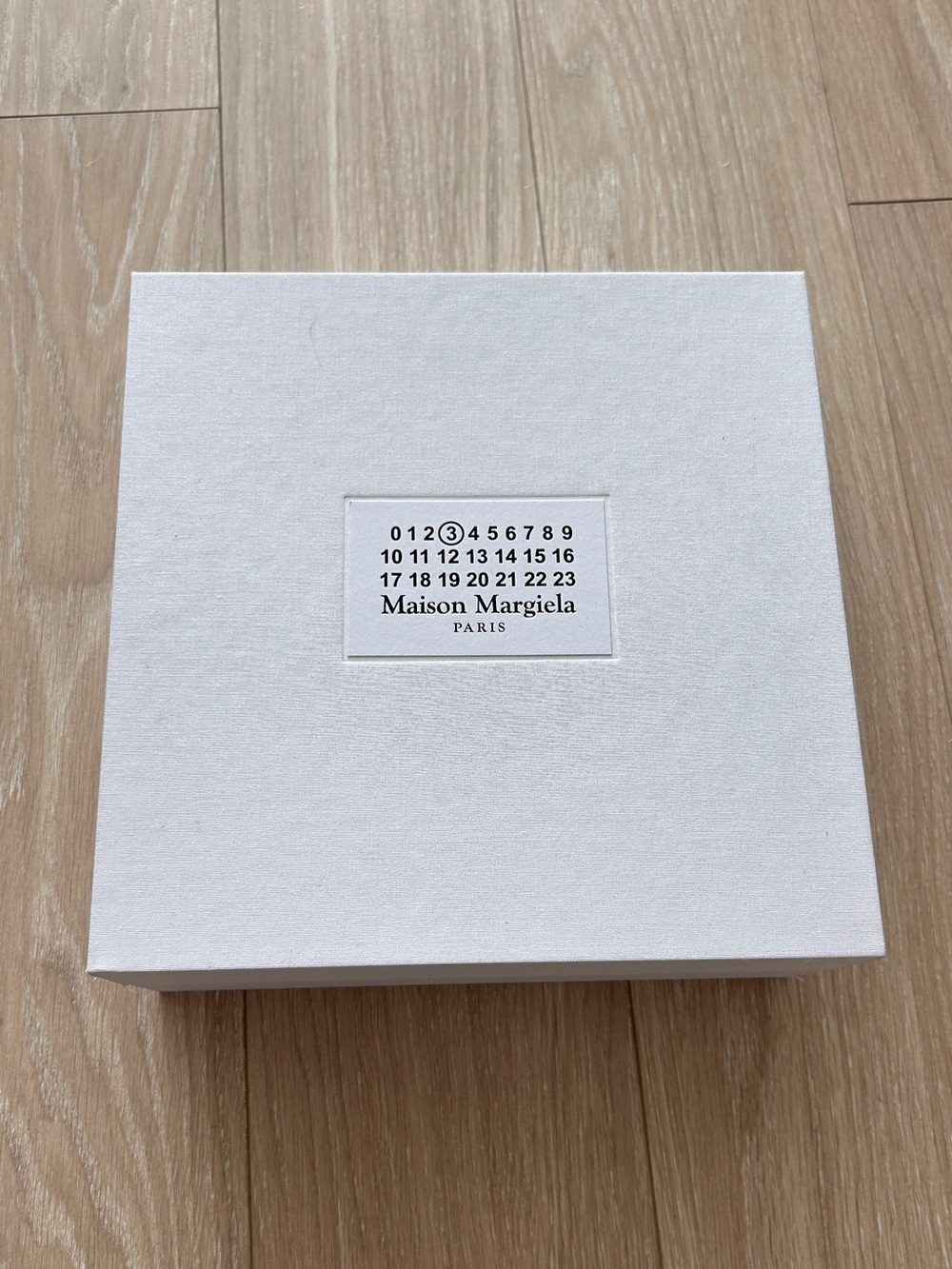 Authentic Maison Margiela White Large Empty Box